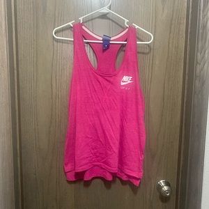 NIKE Just Do It Pink Tank Top